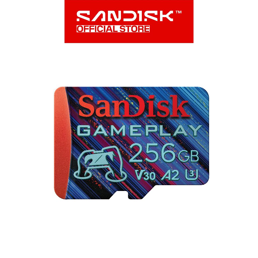 SANDISK microSDXC Card GamePlay 128GB / 256GB / 512GB A2 U3 For Mobile Gaming 4K (Up to 190MB/s) - Extreme Series (3)