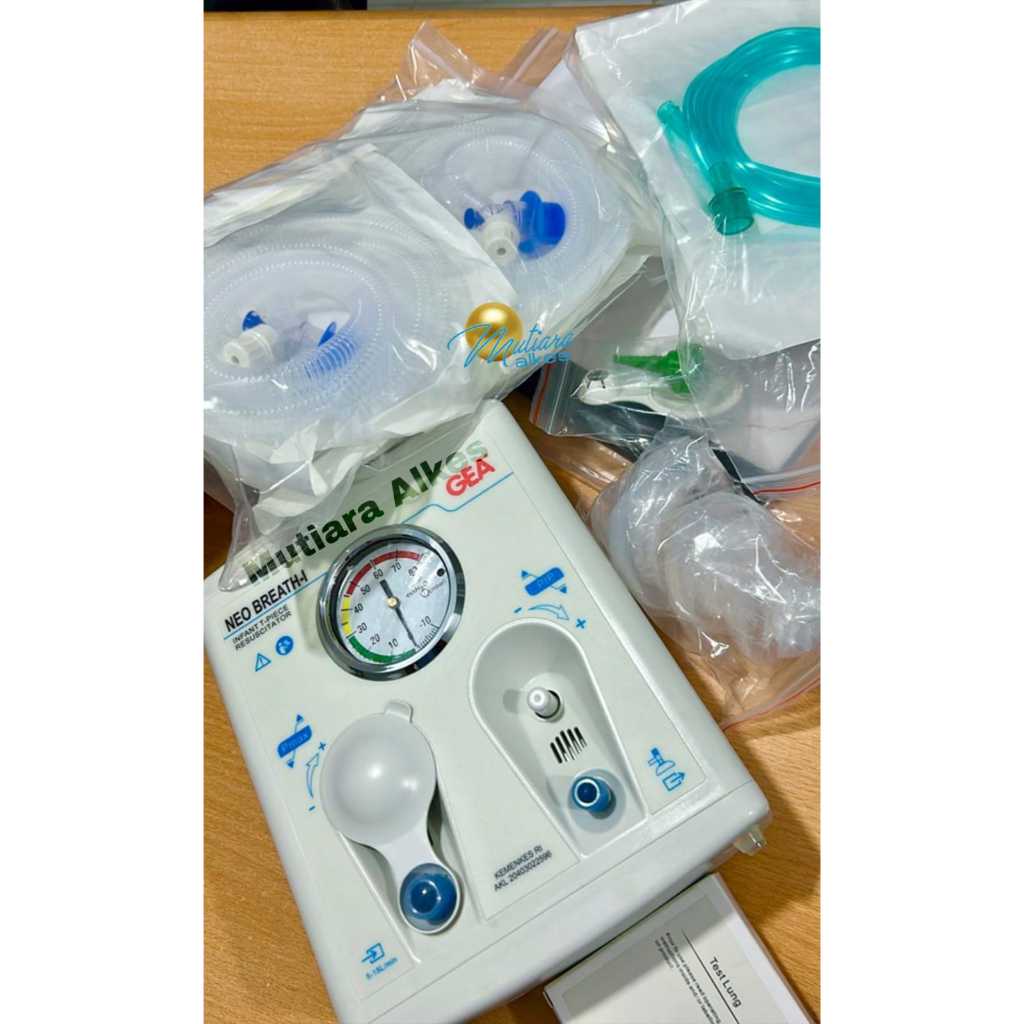 Jual GEA Neo Breath I II Infant T Piece Resuscitator Neopuff Alat ...