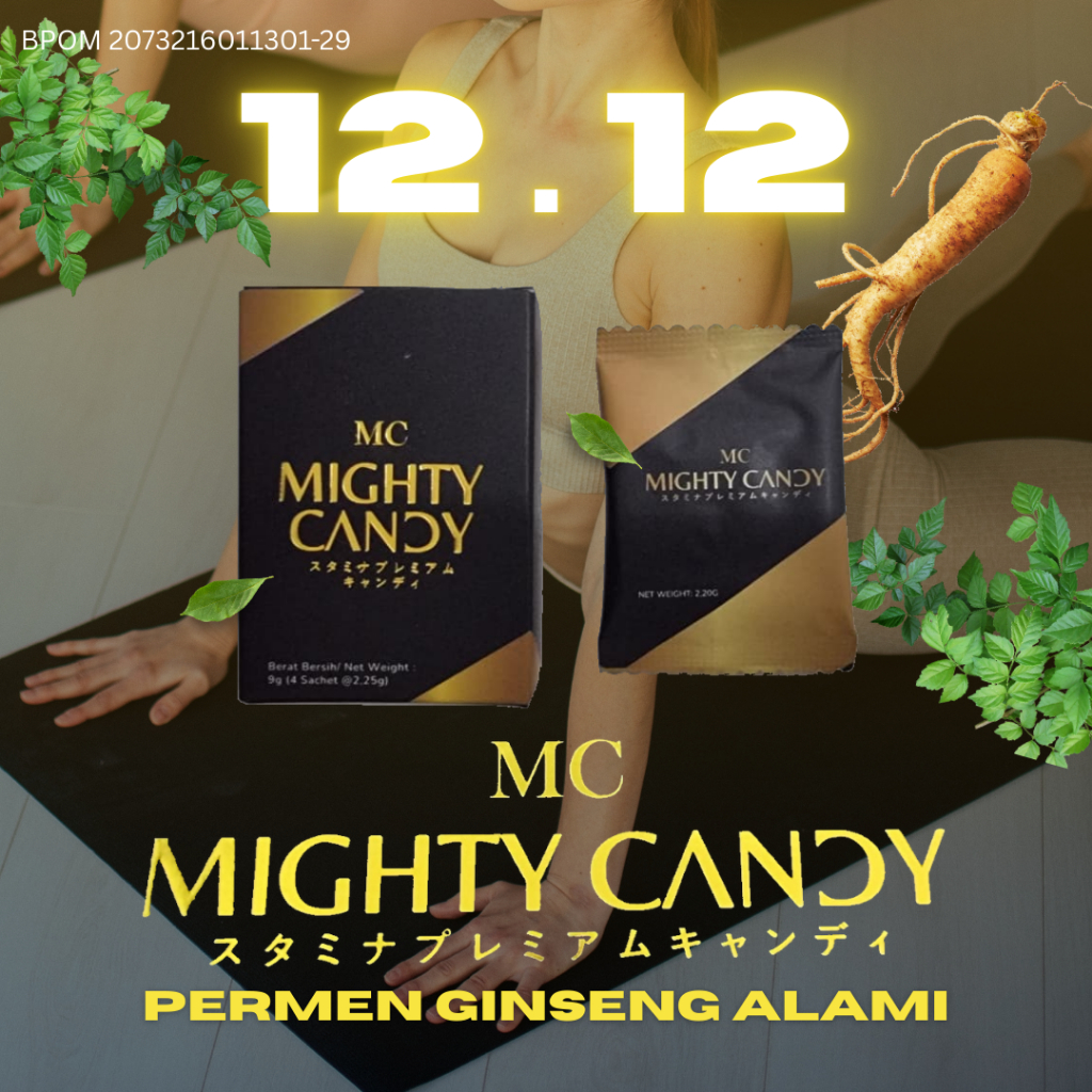 Jual Mighty Candy Permen Herbal Ginseng Rasa Anggur | Shopee Indonesia