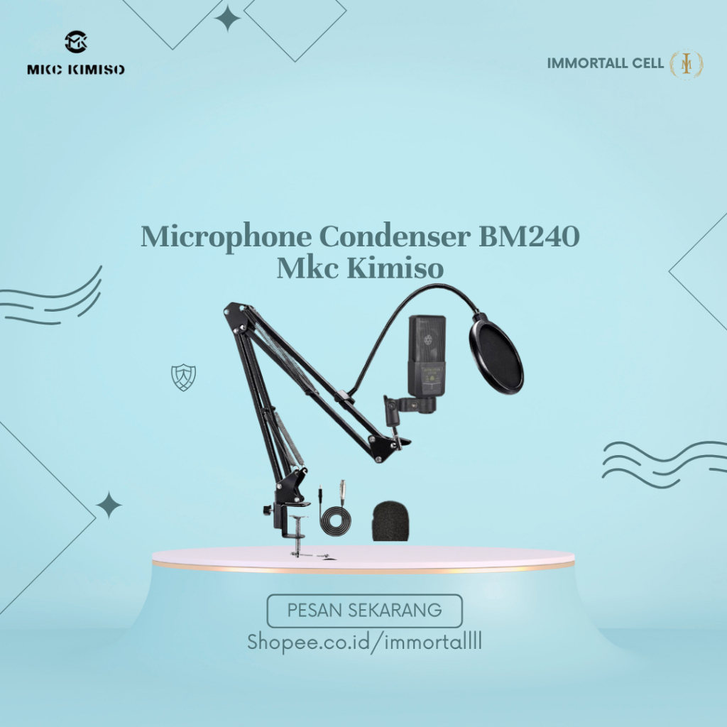 Jual U87 Professional Condenser Micrphone 48V Large Diaphrgm Microphone ...