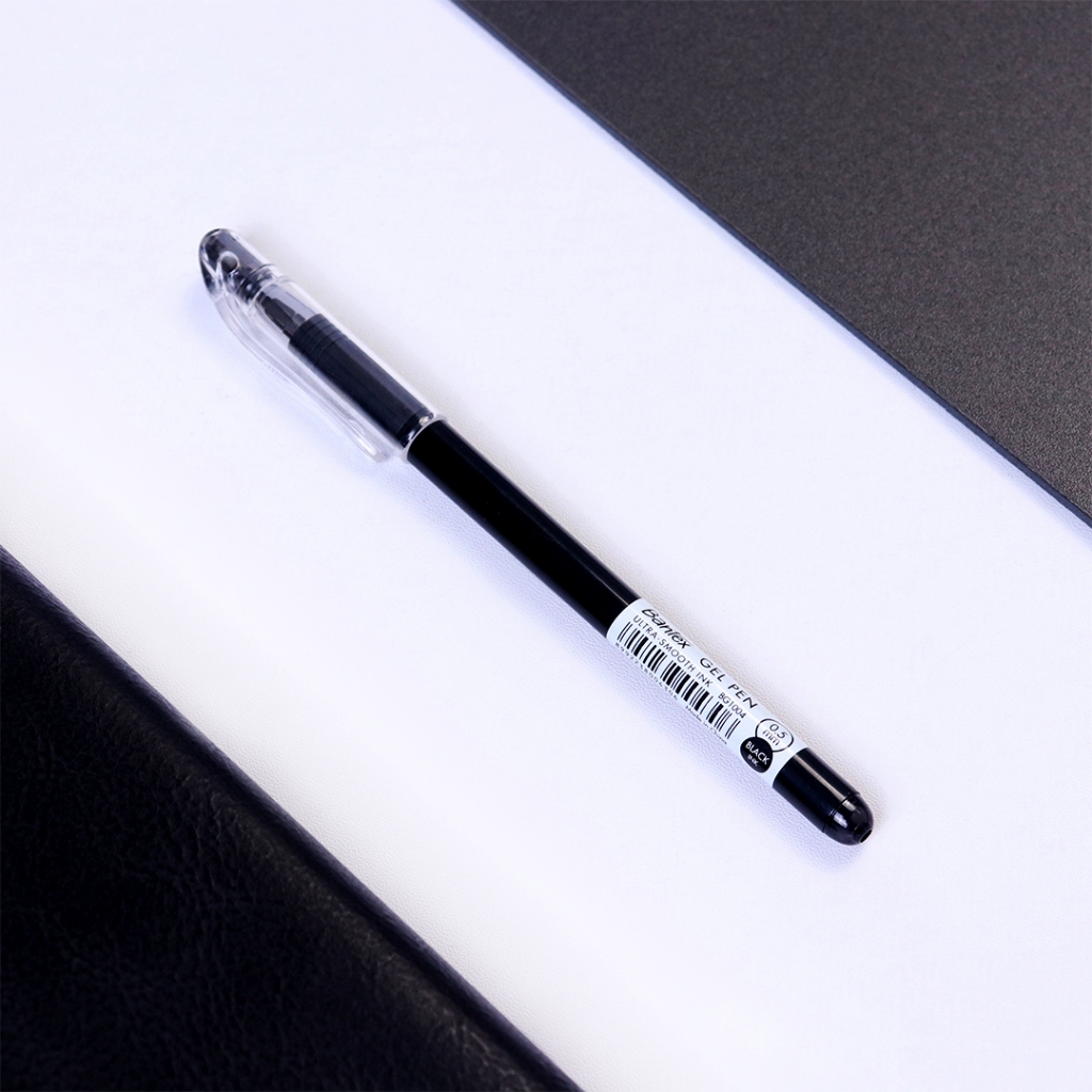 Bantex Pulpen Gel Pen 0.5 mm Tinta Ultra-Smooth Warna Warni BG1004 (3)