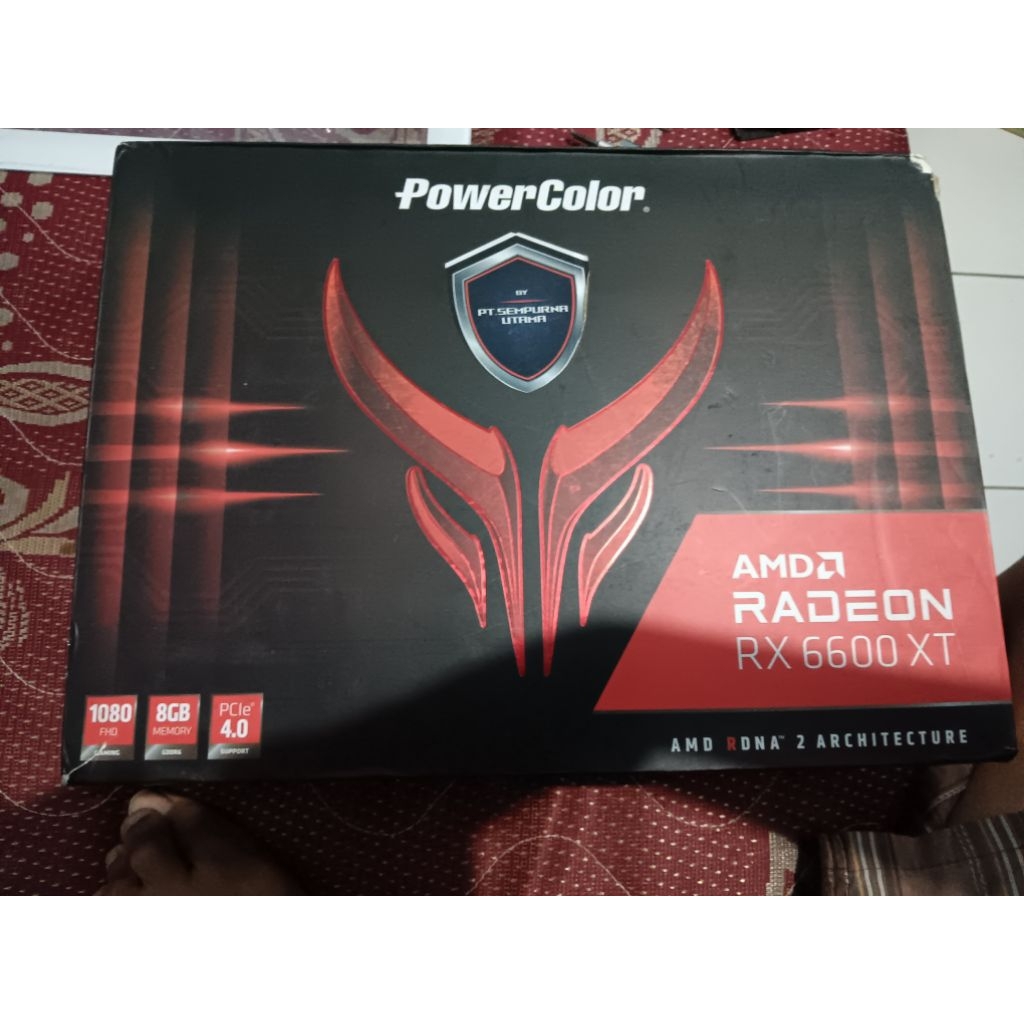 Jual PowerColor Red Devil RX 6600XT 8GB GDDR6 | Shopee Indonesia