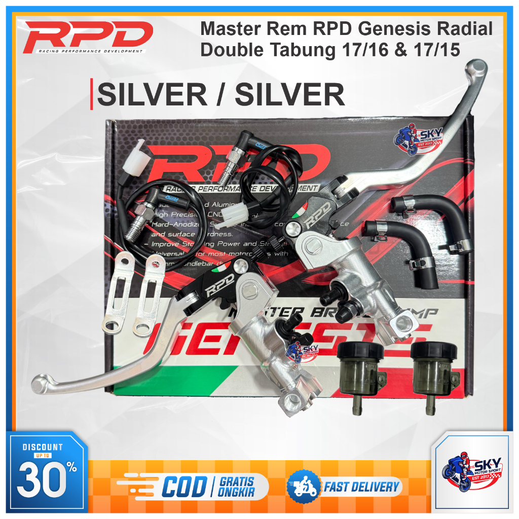 Jual Master Rem RPD Double Radial 17 / 16 / 15 Nmax Xmax Pcx Adv Vario ...