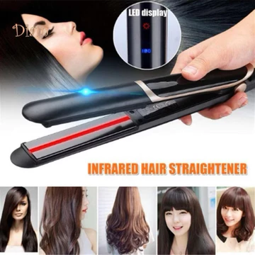 KEMEI KM 2219 Catokan Rambut 2 IN 1 Professional Infrared 2in1 Lurus Dan Curly