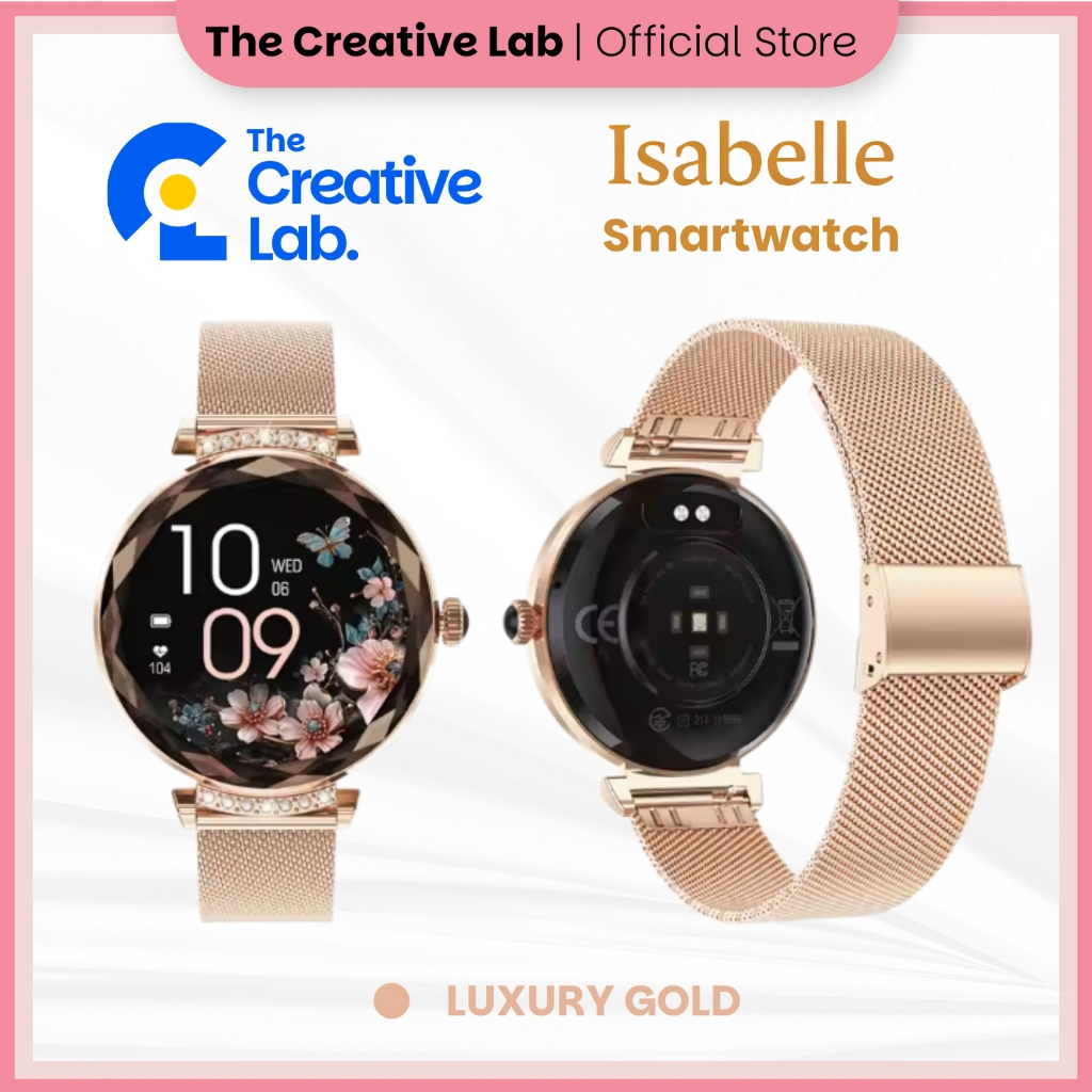 Jual The Creative Lab – Smartwatch ISABELLE | Luxury Smart Elegance for ...