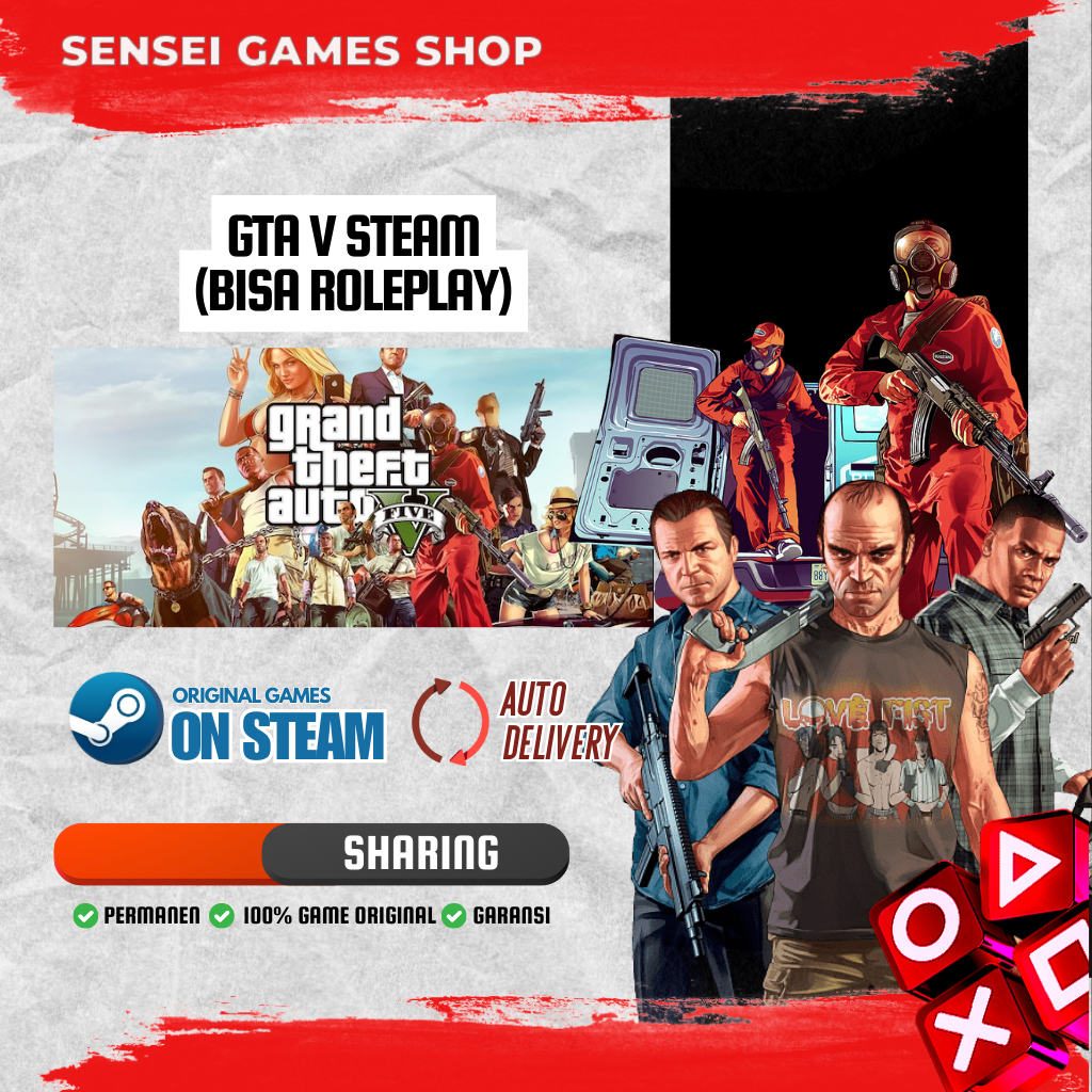 Jual Steam Grand Theft Auto V Terlengkap & Harga Terbaru Juli 2026 ...