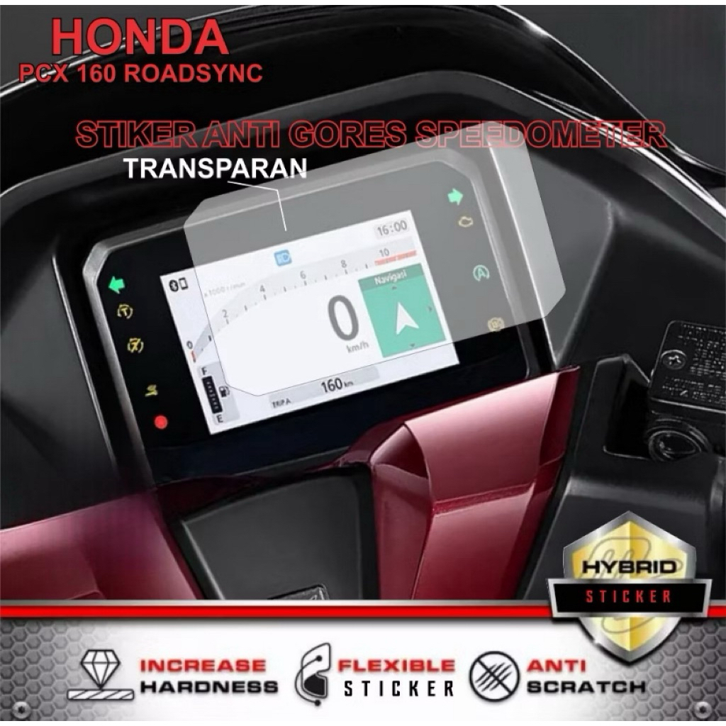 Jual Stiker Spidometer PCX 160 Roadsync 2025 Antigores PCX Roadsync ...