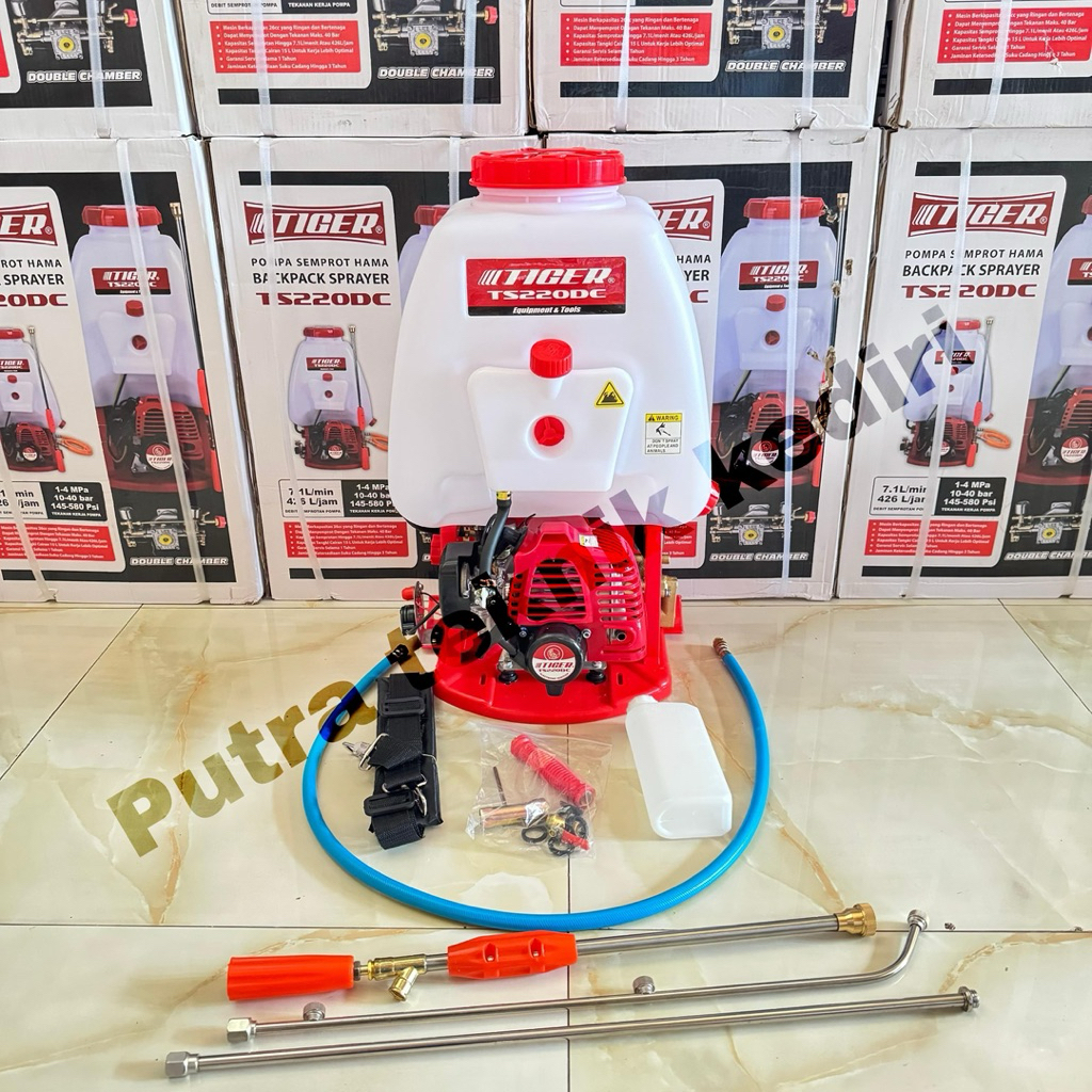 Jual Mesin Sprayer Hama 2Tak TIGER TS220DC Double Chamber(Tabung Dua ...