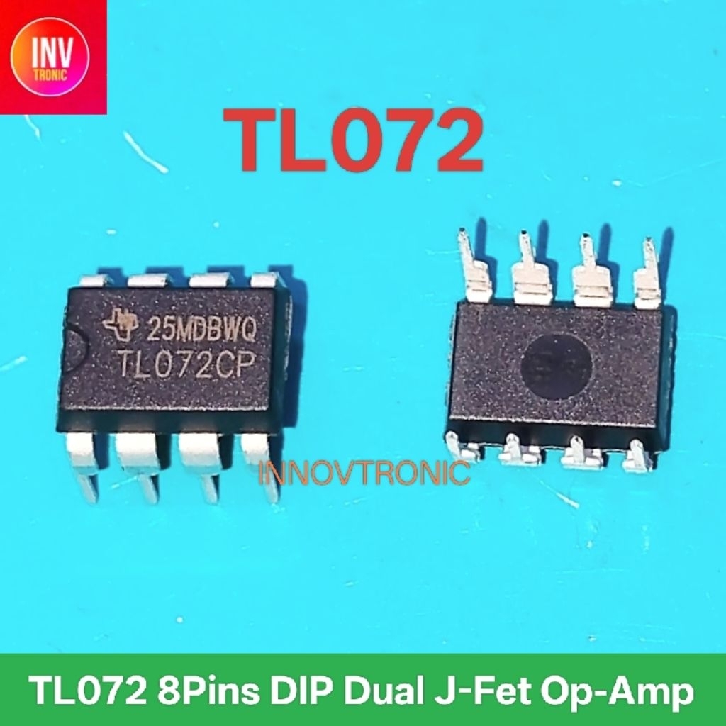 Jual IC TL072 RRT TL 072 DIP 8PIN 2Ch J-Fet Dual Op-Amp | Shopee Indonesia