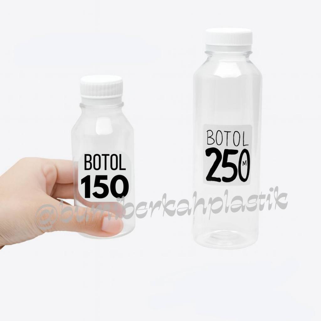 Jual BOTOL PLASTIK / BOTOL JUS / BOTOL AIR ZAMZAM / BOTOL 150 ML ...
