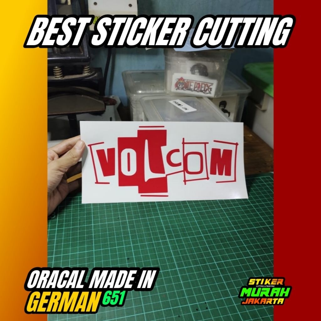 Jual STIKER VOLCOM 2 STICKER CUTTING CUSTOM TRANSPARAN LOGO | Shopee ...