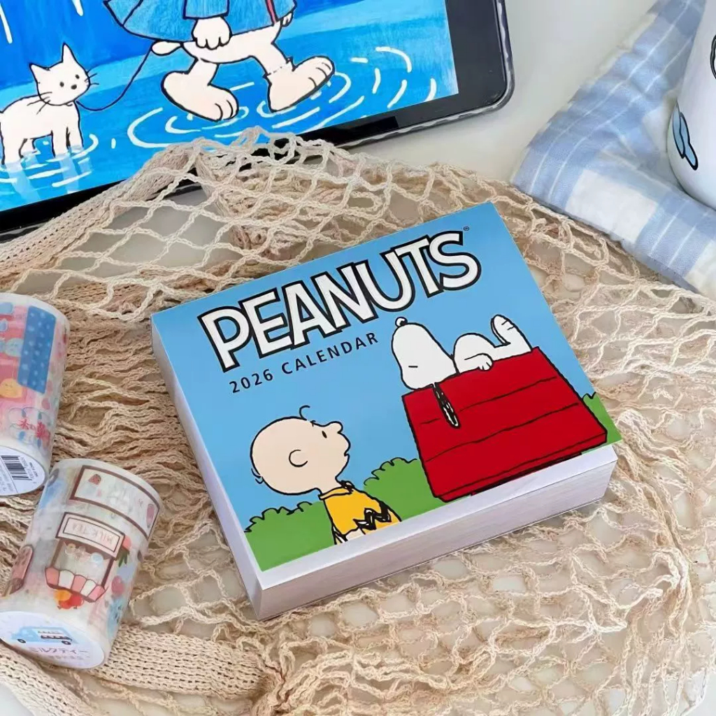 Jual KALENDER SNOOPY 2026 HARIAN / CALENDAR SNOOPY 2026 / KALENDER ...