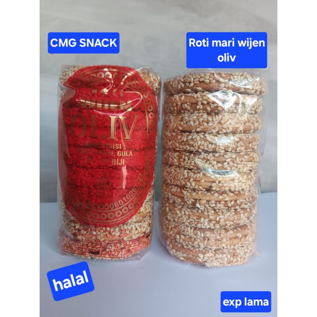 Jual Roti Marie Wijen Oliv Berat 105 Gram,1 pak isi 10 pcs Enak,Murah ...