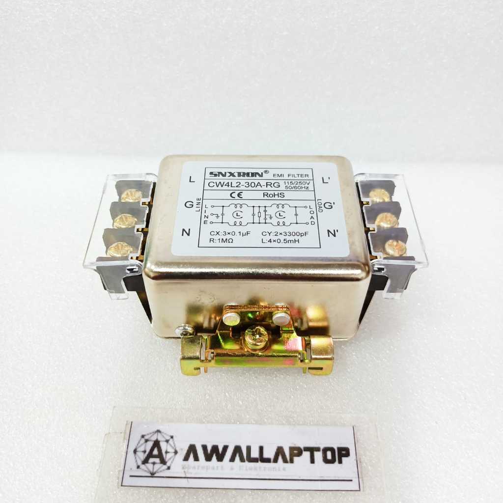 Jual emi filter 30A din rail ac 220v emi filter DC 30A 12v 48v 110V ...