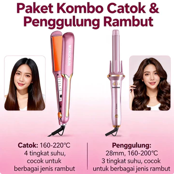 Model Upgrade Catokan Curly Otomatis Catokan Keriting Rambut Otomatis Ceramics Curly Libra Hair