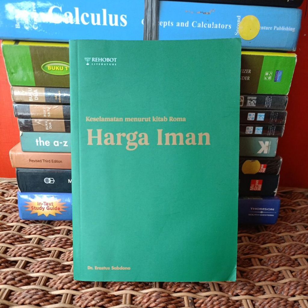 Jual ORIGINAL BEKAS BUKU HARGA IMAN : KESELAMATAN MENURUT KITAB ROMA ...