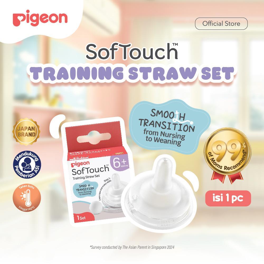 Jual PIGEON Softouch Training Straw Set | Shopee Indonesia