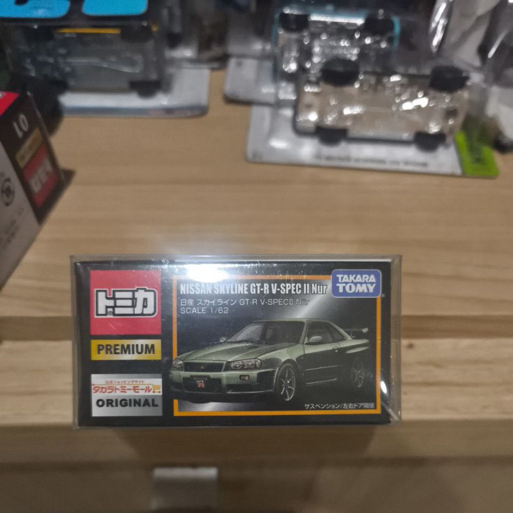 Jual Tomica Premium Mall Nissan Skyline GT-R R34 V-Spec II Nur ...