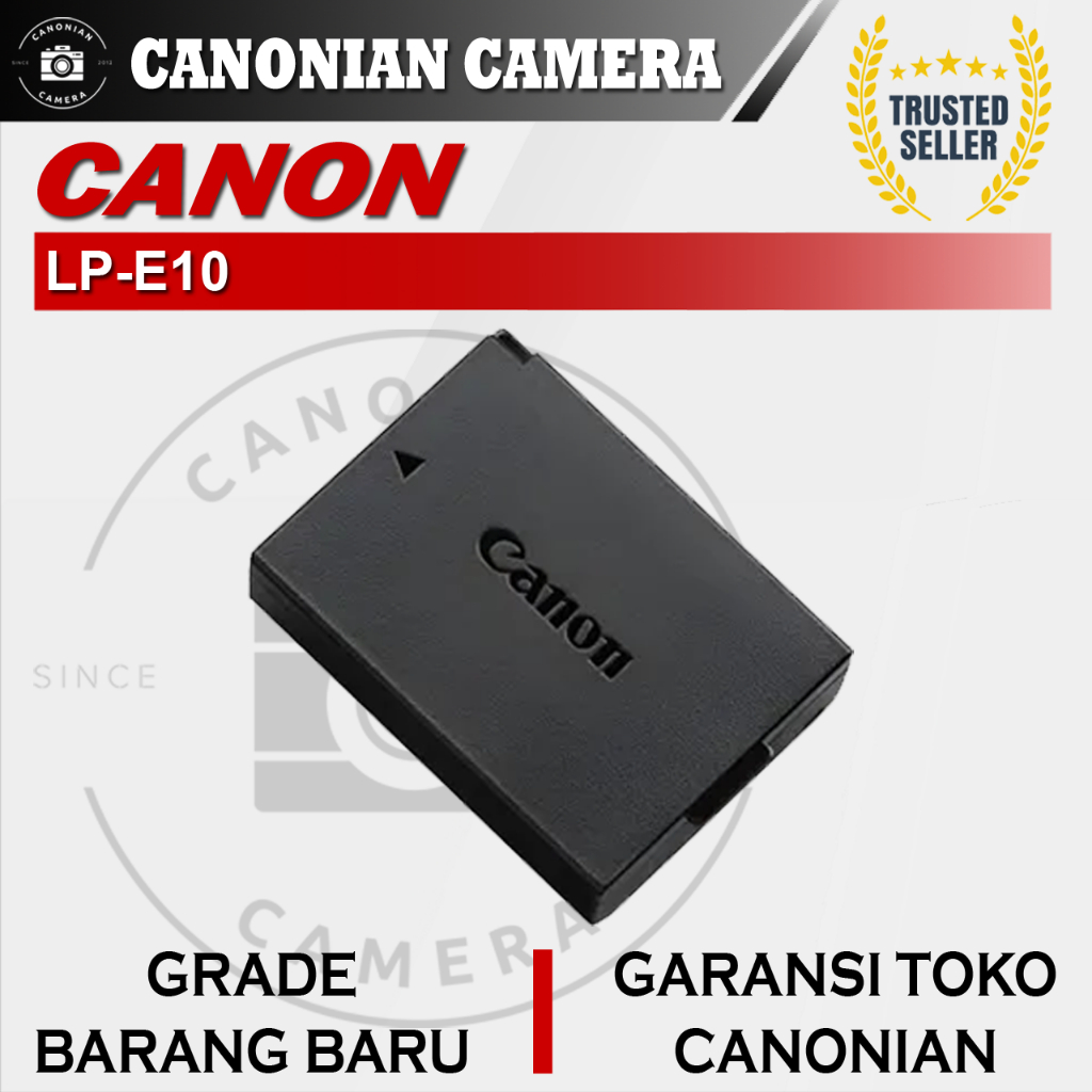 Batterie Patona LP-E10 Pour Canon - 1100mAh - Compatible 1300D, 1200D, 4000D, Etc.