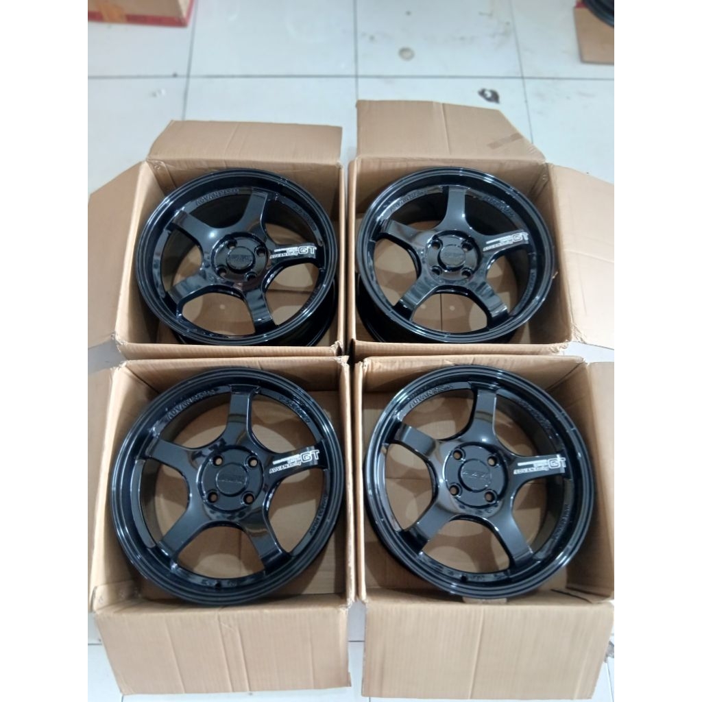 Jual VELG MOBIL RACING ADVAN GT PCD 4X100 R16 | Shopee Indonesia