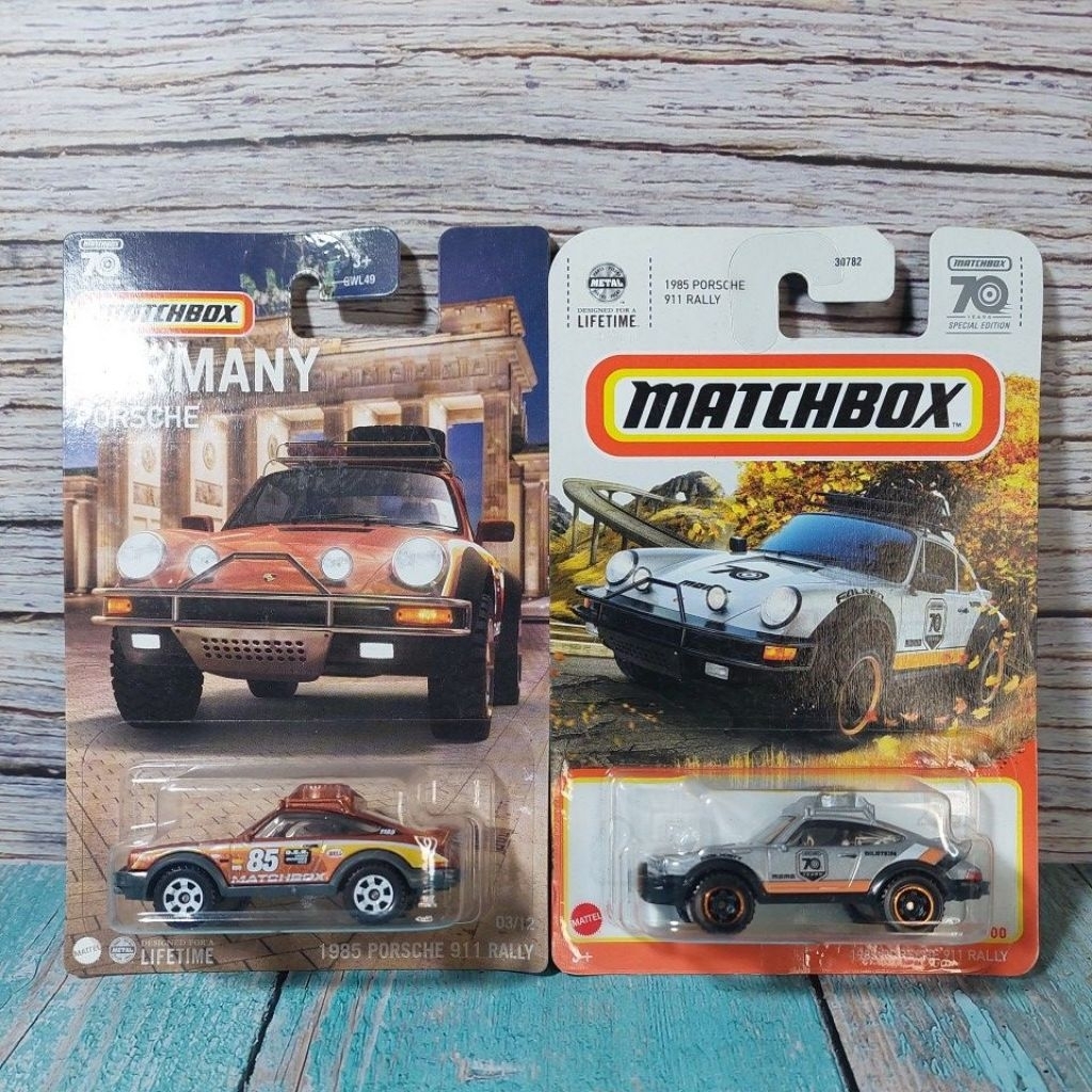 Jual Matchbox 1985 Porsche 911 Rally | Shopee Indonesia