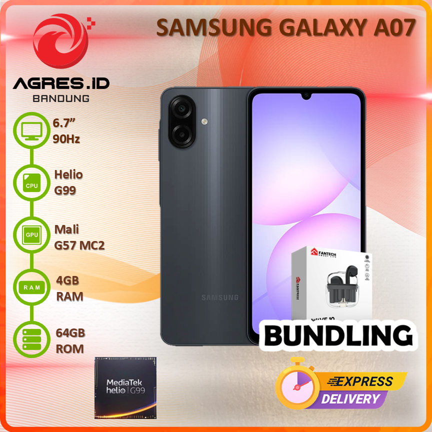 Jual SAMSUNG GALAXY A07 4GB/6GB 64GB/128GB/256GB GARANSI RESMI ...