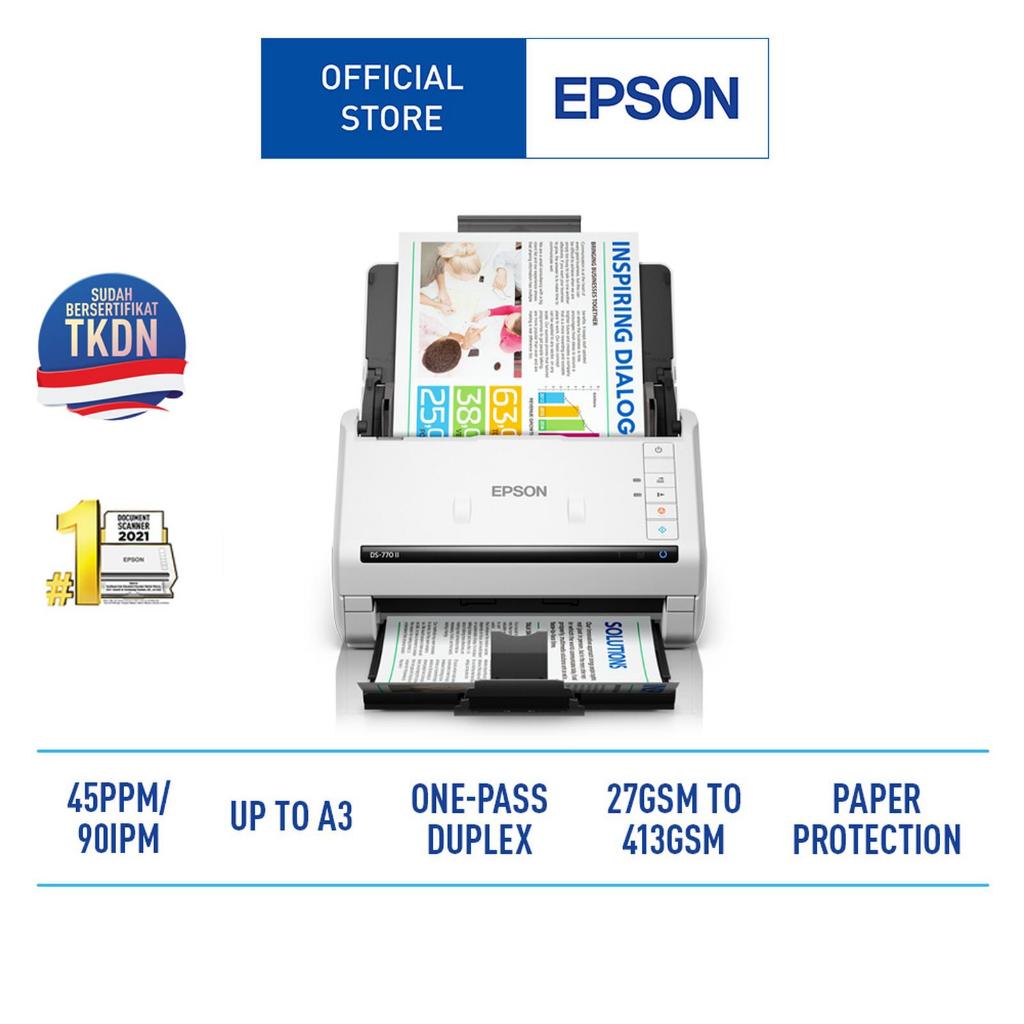 EPSON Scanner Sheet-Fed DS-770 II