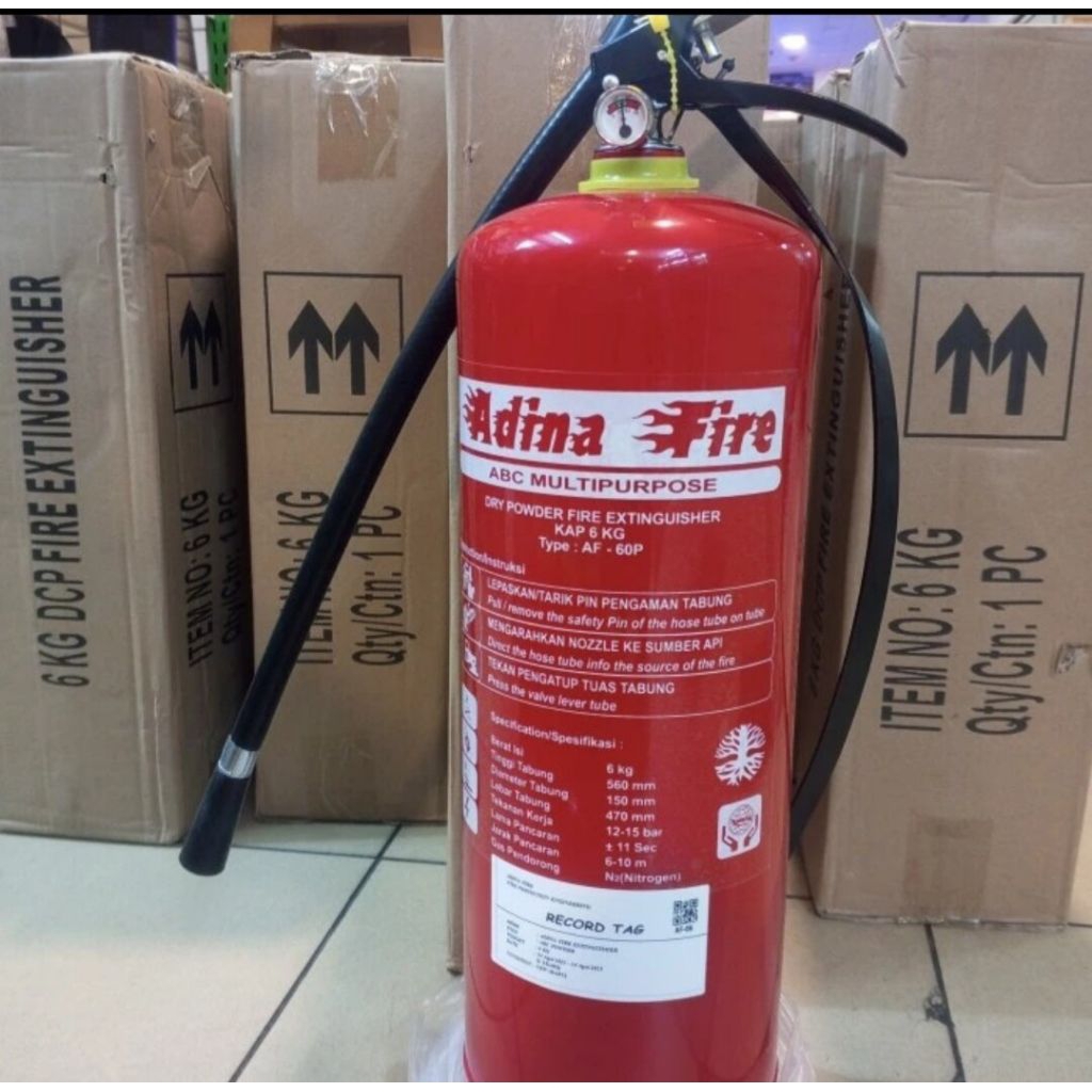 Jual Apar Mobil 9 Kg Powder ABC Adina Fire Alat Pemadam Api 9 Kg ...