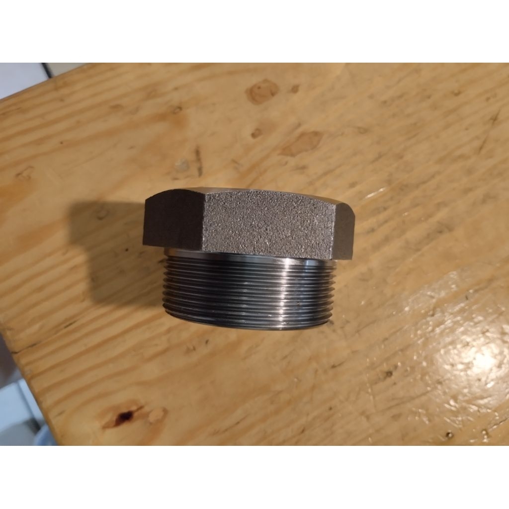 Jual Plug besi class 3000 NPT 2
