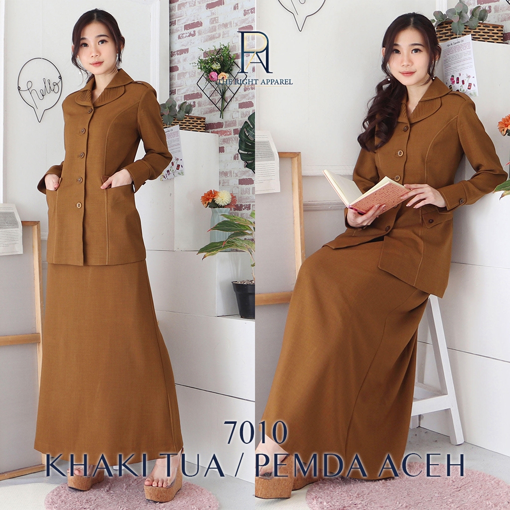 Jual Blazer PNG Guru Seragam Wanita Kerah Jas Lebar Lengan Panjang ...