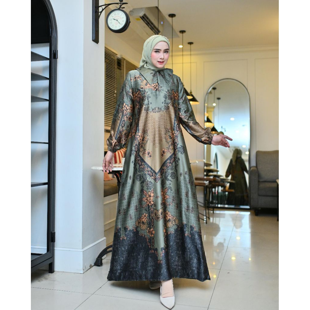 Gamis Silk Premium // Gamis Busui // Gamis Kekinian