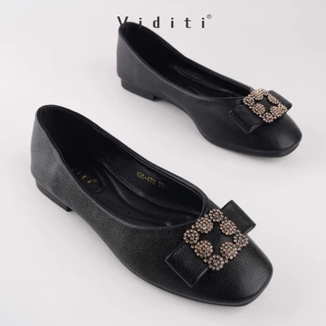 Viditi Dhiya Flat Shoes Sepatu Import Wanita Kerja Kuliah Kantor Lepes