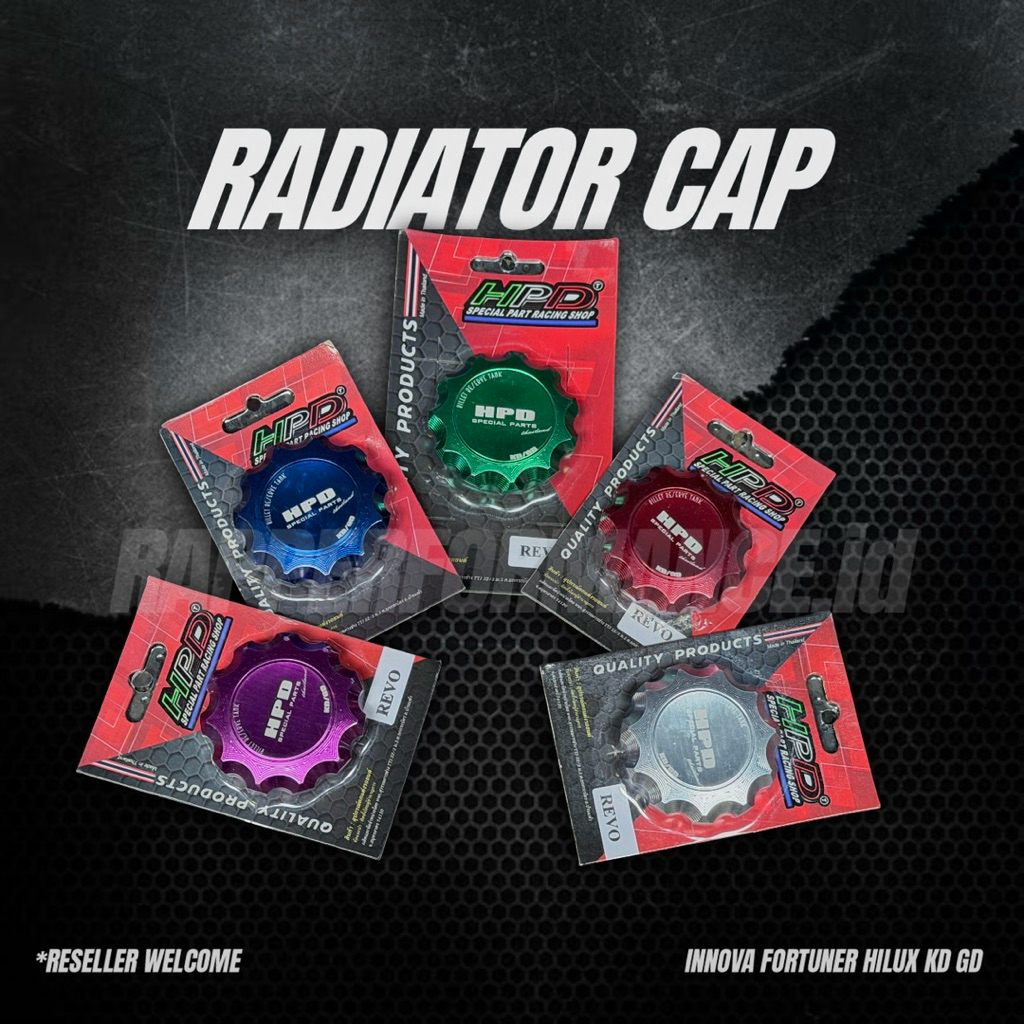 Jual HPD Radiator Cap Tutup Tabung Radiator Innova Fortuner | Shopee ...
