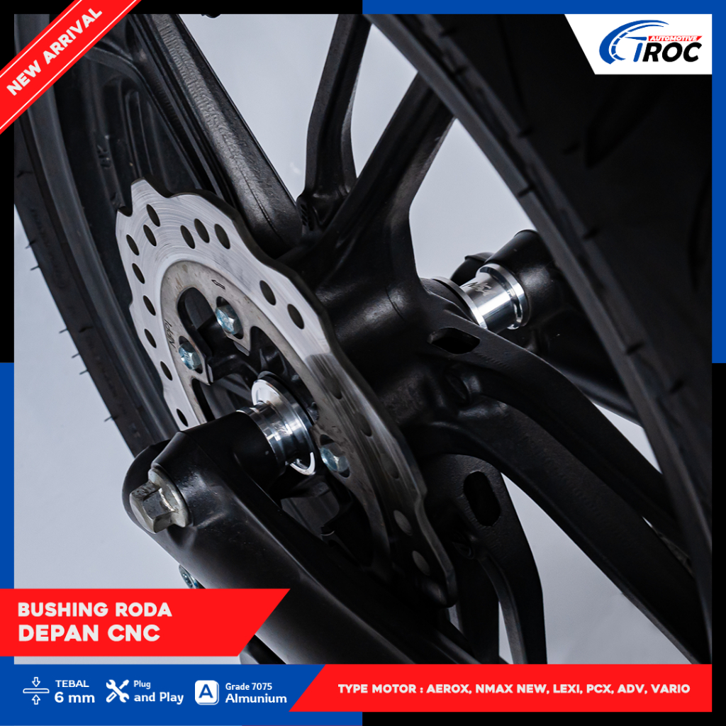 Jual NSA BUSHING AS RODA DEPAN CNC BOSHING AS RODA DEPAN CNC VARIO PCX ...