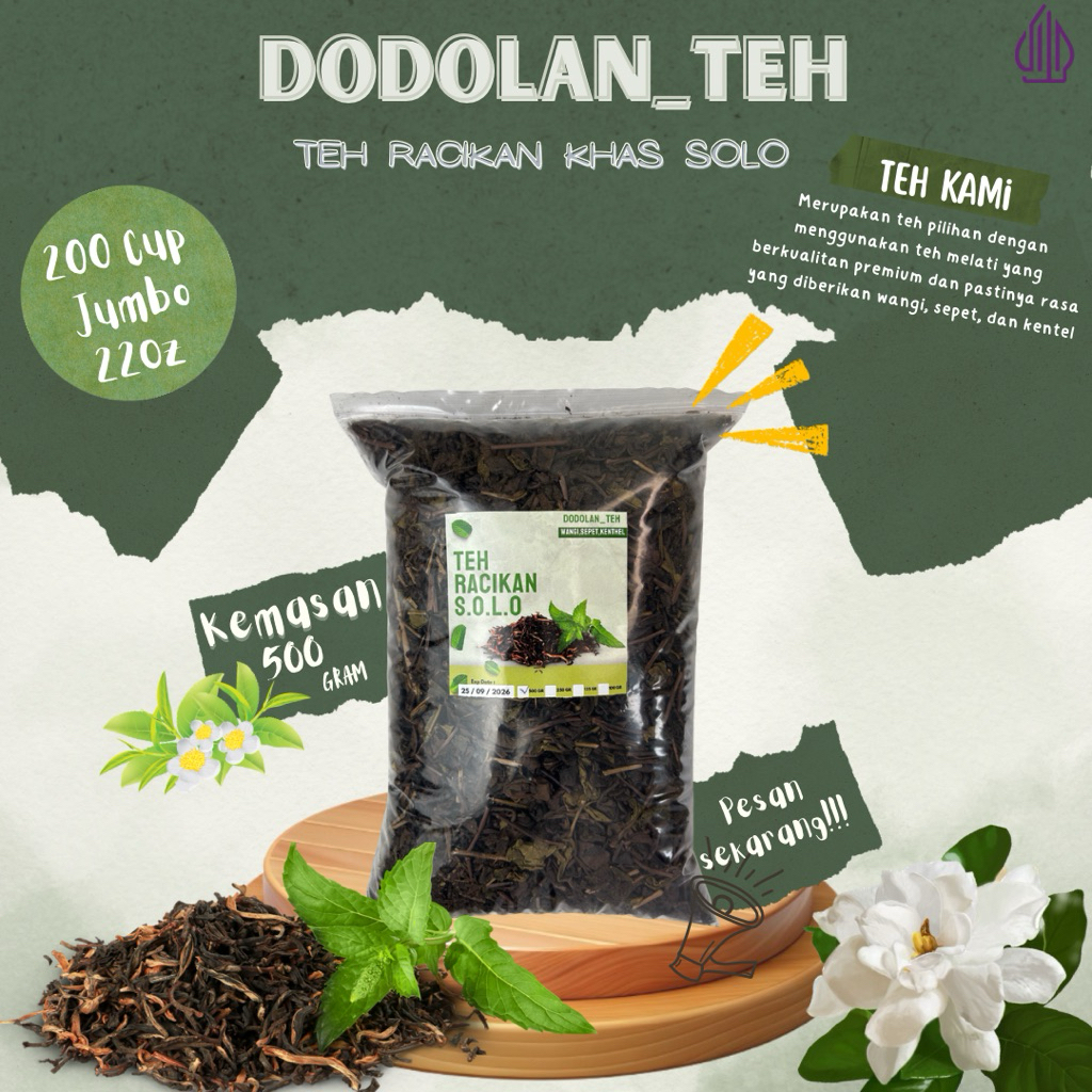 Jual TEH RACIKAN SOLO (Asli Khas Solo) 500gr | Shopee Indonesia