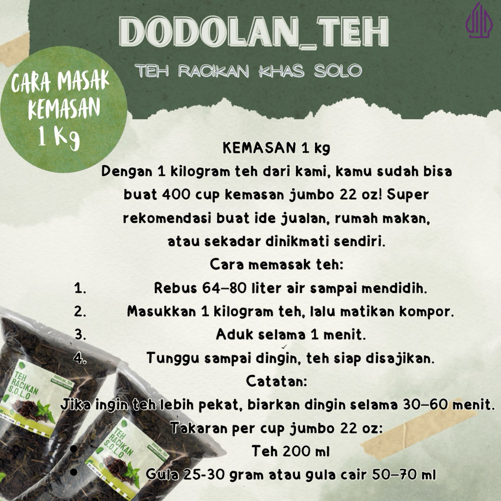 Jual TEH RACIKAN SOLO (Asli Khas Solo) 1kg | Shopee Indonesia