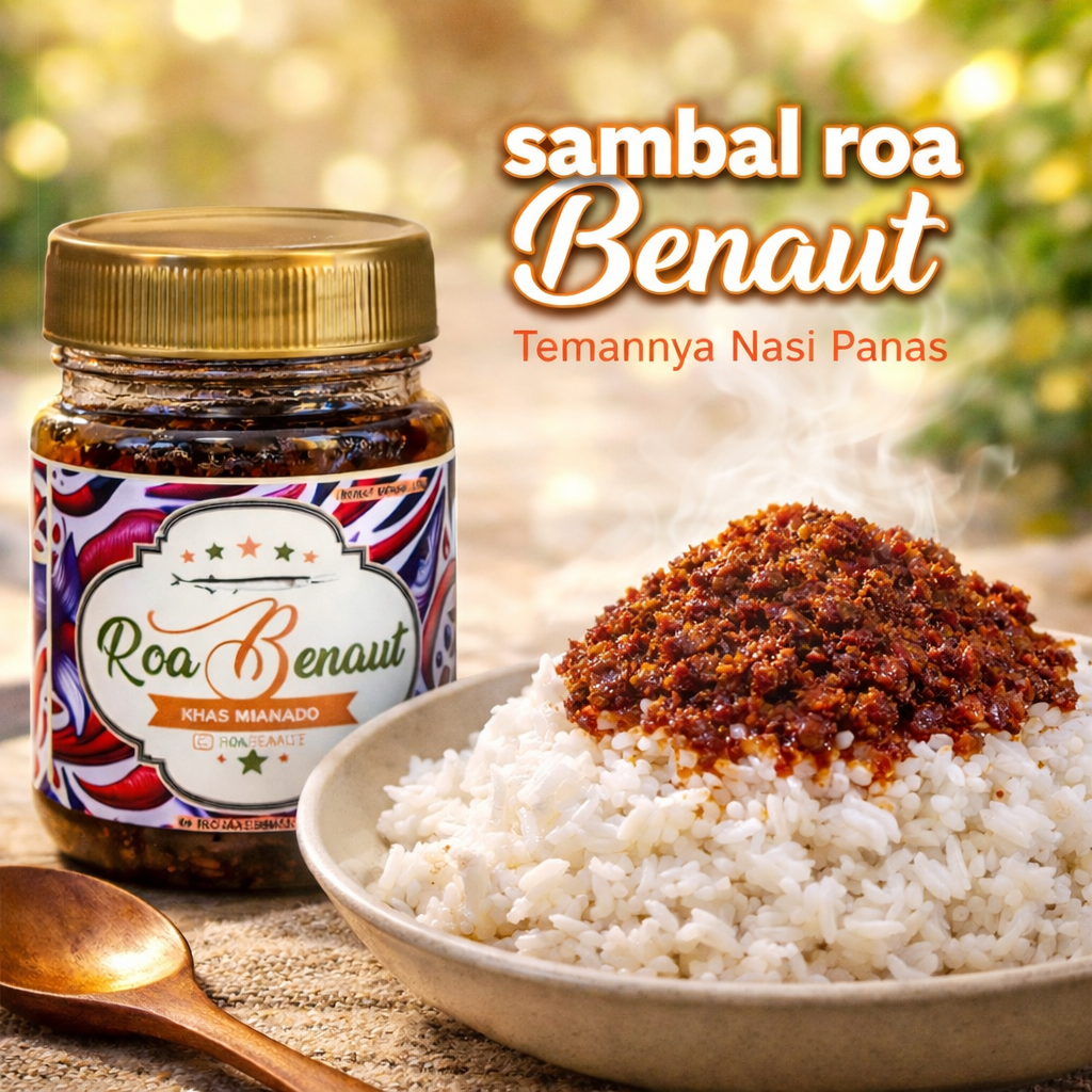 Jual Sambal Roa Asap Khas Resep Manado Tanpa MSG - Sambel Ikan Roa ...