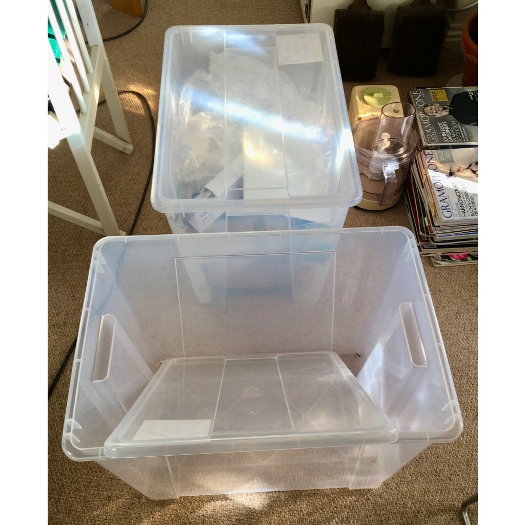 Jual Kotak dengan penutup simpan organizer barang kecil bebas debu ...