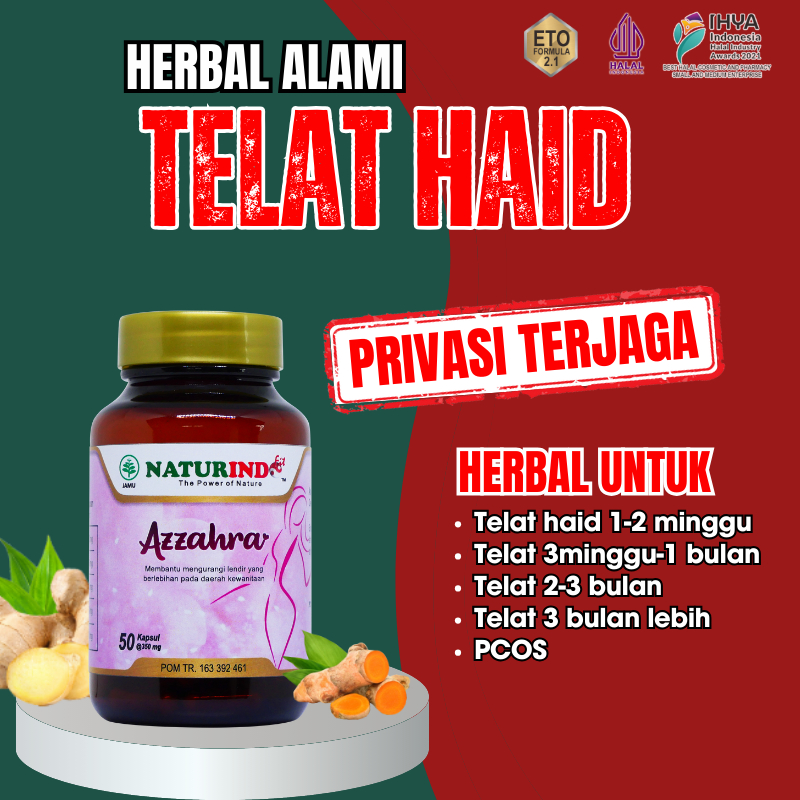 Jual Obat Herbal TELAT HAID 1 2 3 4 5 6 Bulan Ampuh Perapat Miss V ...
