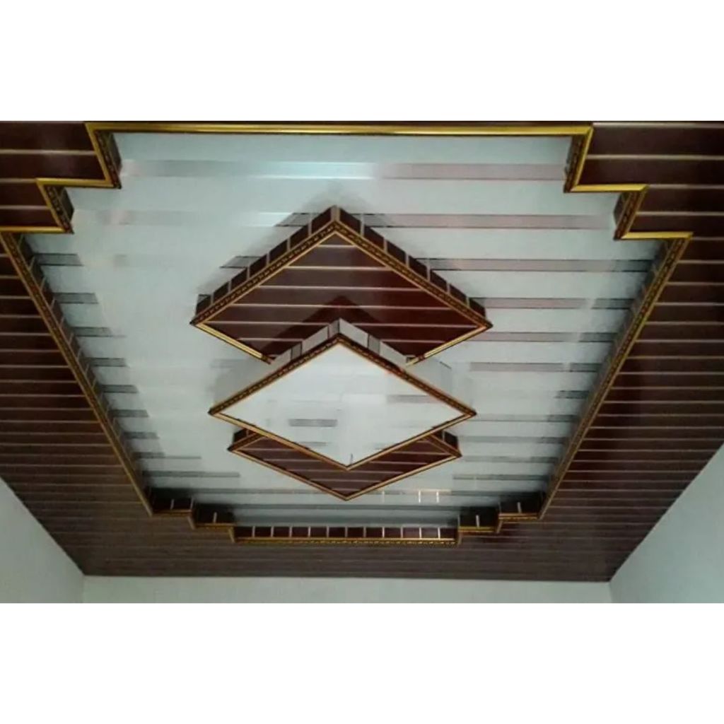 Jual (4M)Lis Plafon PVC Lis Samping, Lis Siku, Lis Sudut, Lis Penutup ...