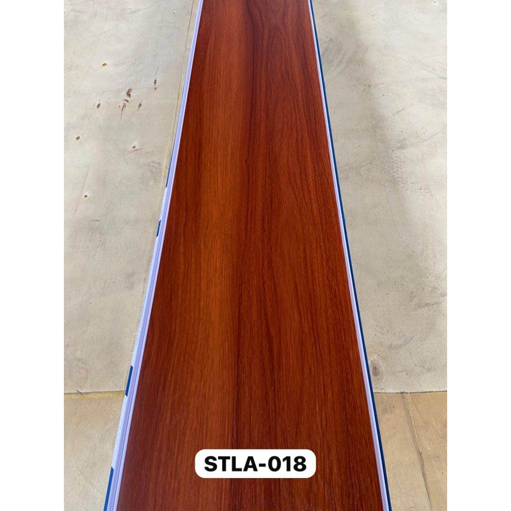 Jual plafon pvc serat kayu merah nat doff laminated STLA 18 Nat & Rata ...