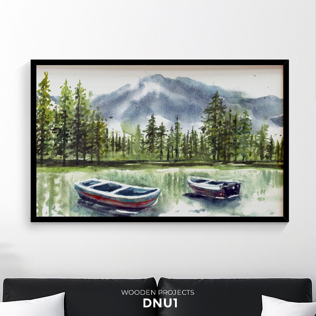 Jual Wooden Projects Hiasan Dinding Frame Kayu Premium Wall Decor ...