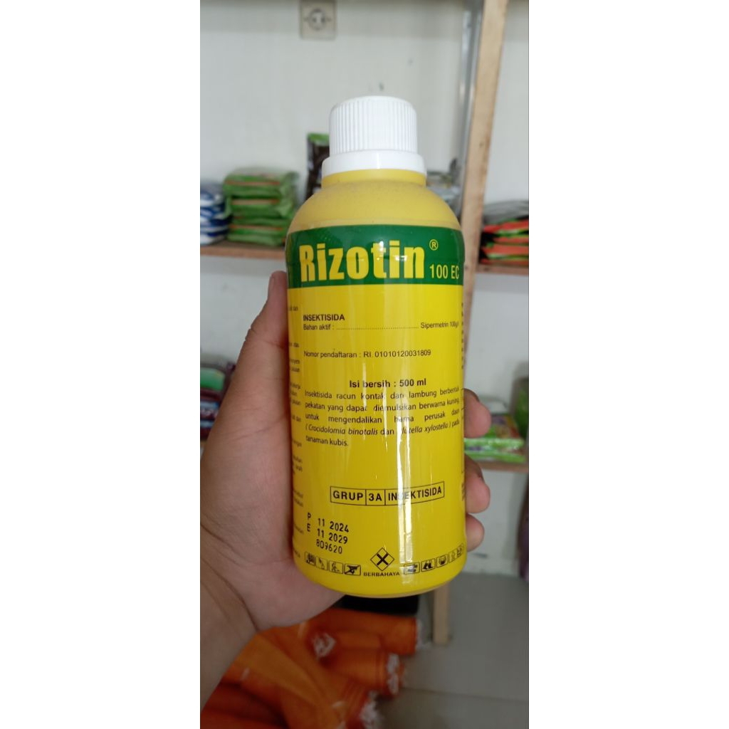 Jual Rizotin 100 EC Insektisida Kontak dan Lambung | Shopee Indonesia