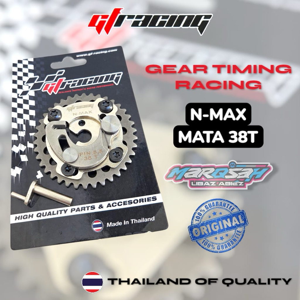 Jual GEAR TIMING GESER NMAX N MAX MATA 38T GIGI TIMING NMAX GF RACING ...