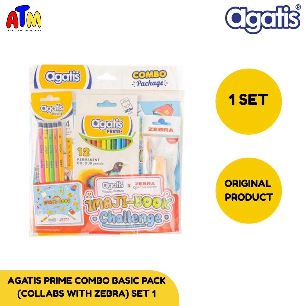 Jual Alat Tulis Murah - AGATIS PRIME COMBO BASIC PACK (COLLABS with ...