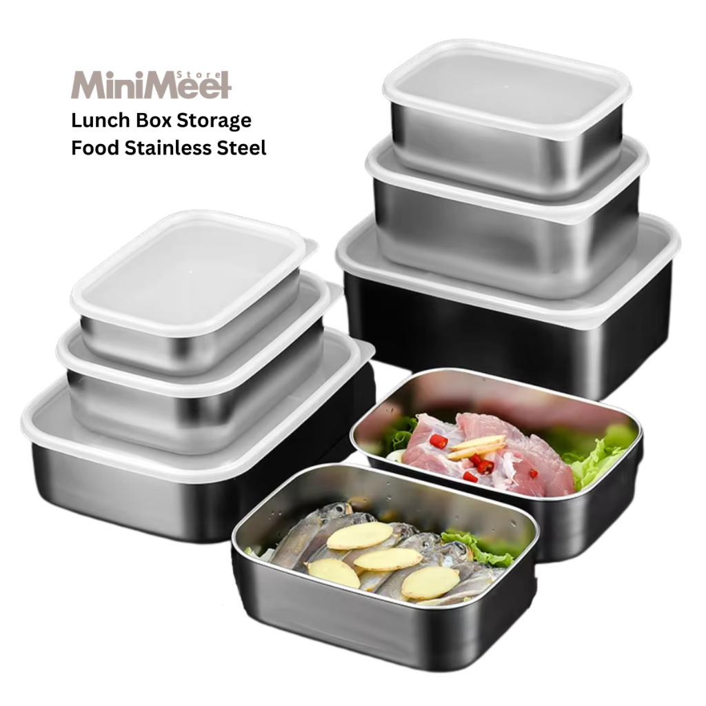 Jual Food Container Box Wadah Makanan Multifungsi Stainless Steel ...