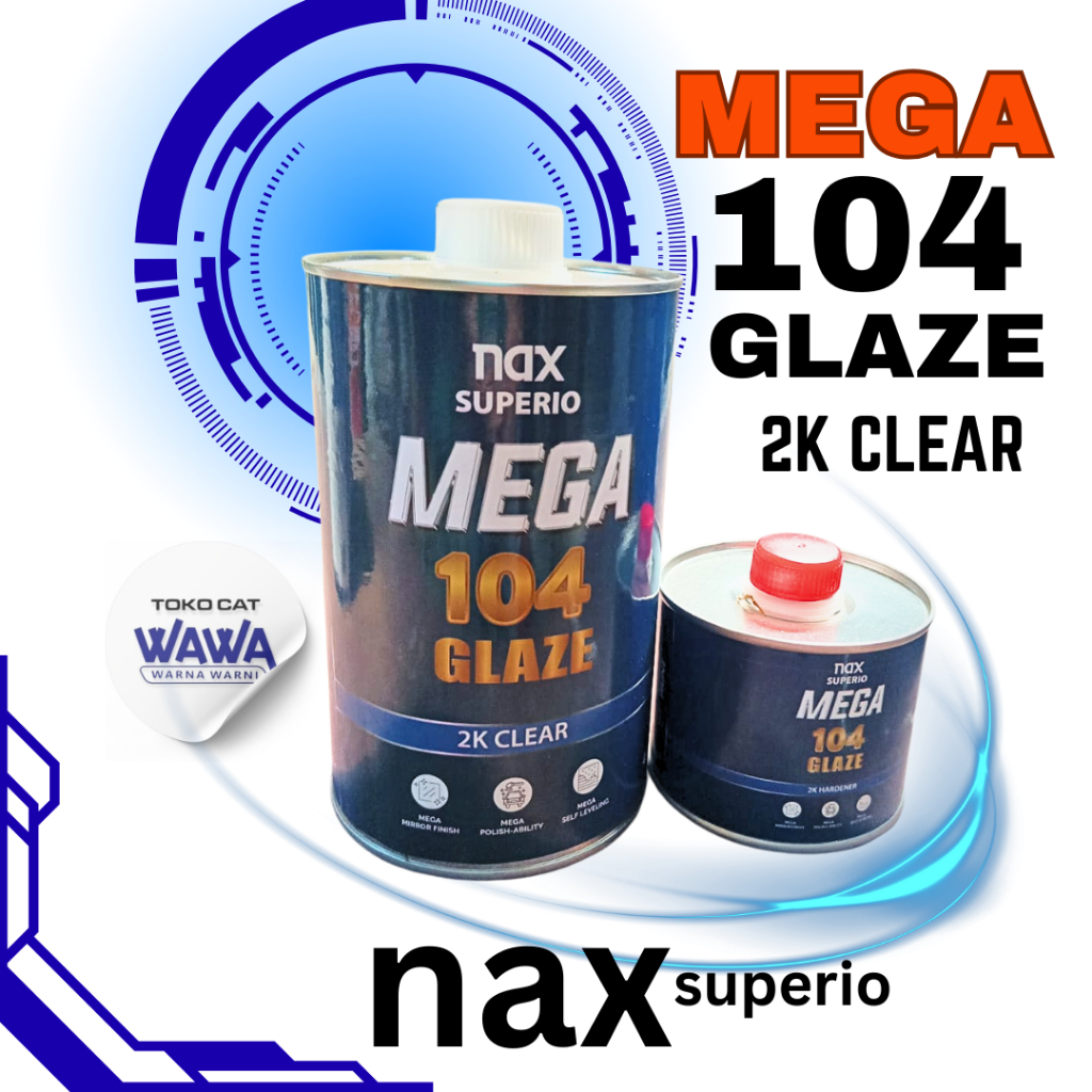 Jual nax Superio Mega 104 Glaze 2k 1set | Shopee Indonesia