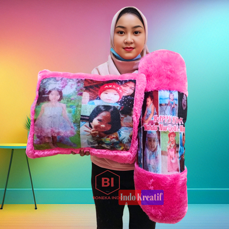 Jual bisa foto sendiri..! set bantal guling foto rasfur | Shopee Indonesia