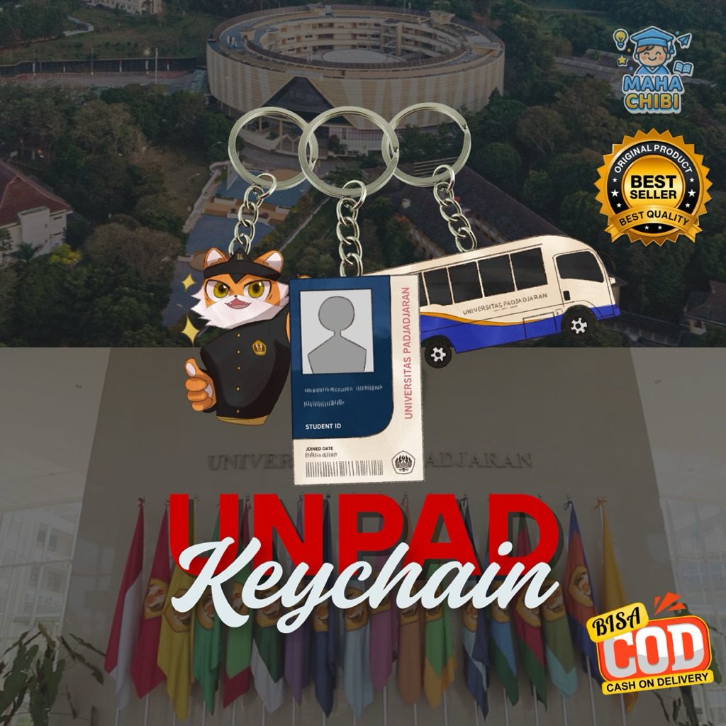 Jual [PROMO] Gantungan Kunci Unpad Vol.2 Akrilik 2 Sisi Murah Lucu ...