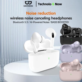Goojodoq TWS A5 Earphone Bluetooth J206 5.3 Headphones Wireless Sports Bass Noise Reduction